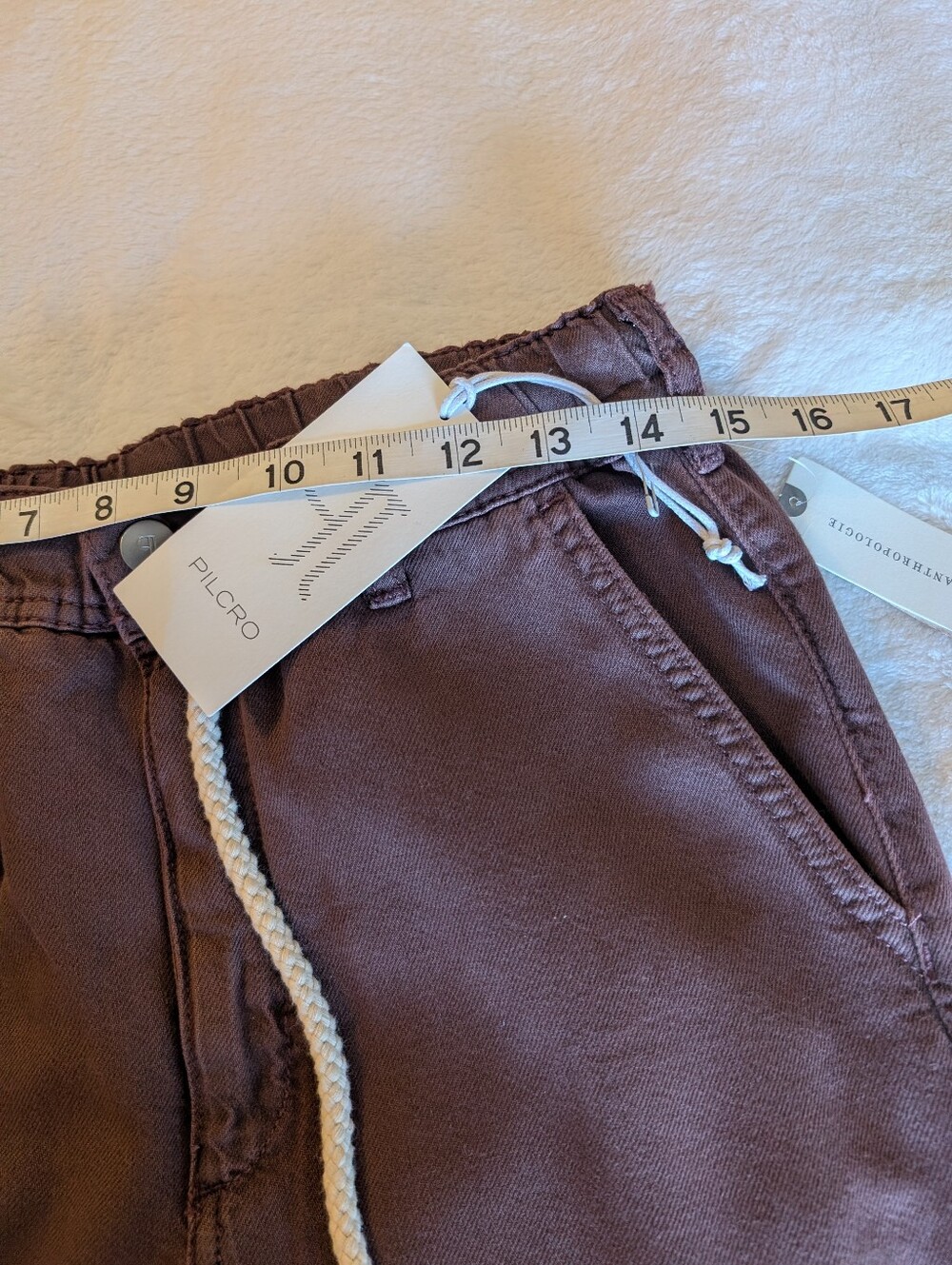 Pilcro For Anthropologie Woman's Brown Pants - Picture 5 of 9